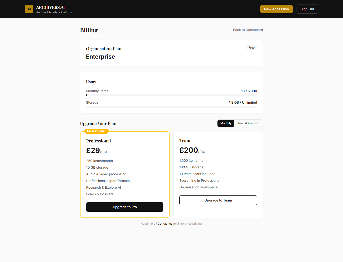 Billing