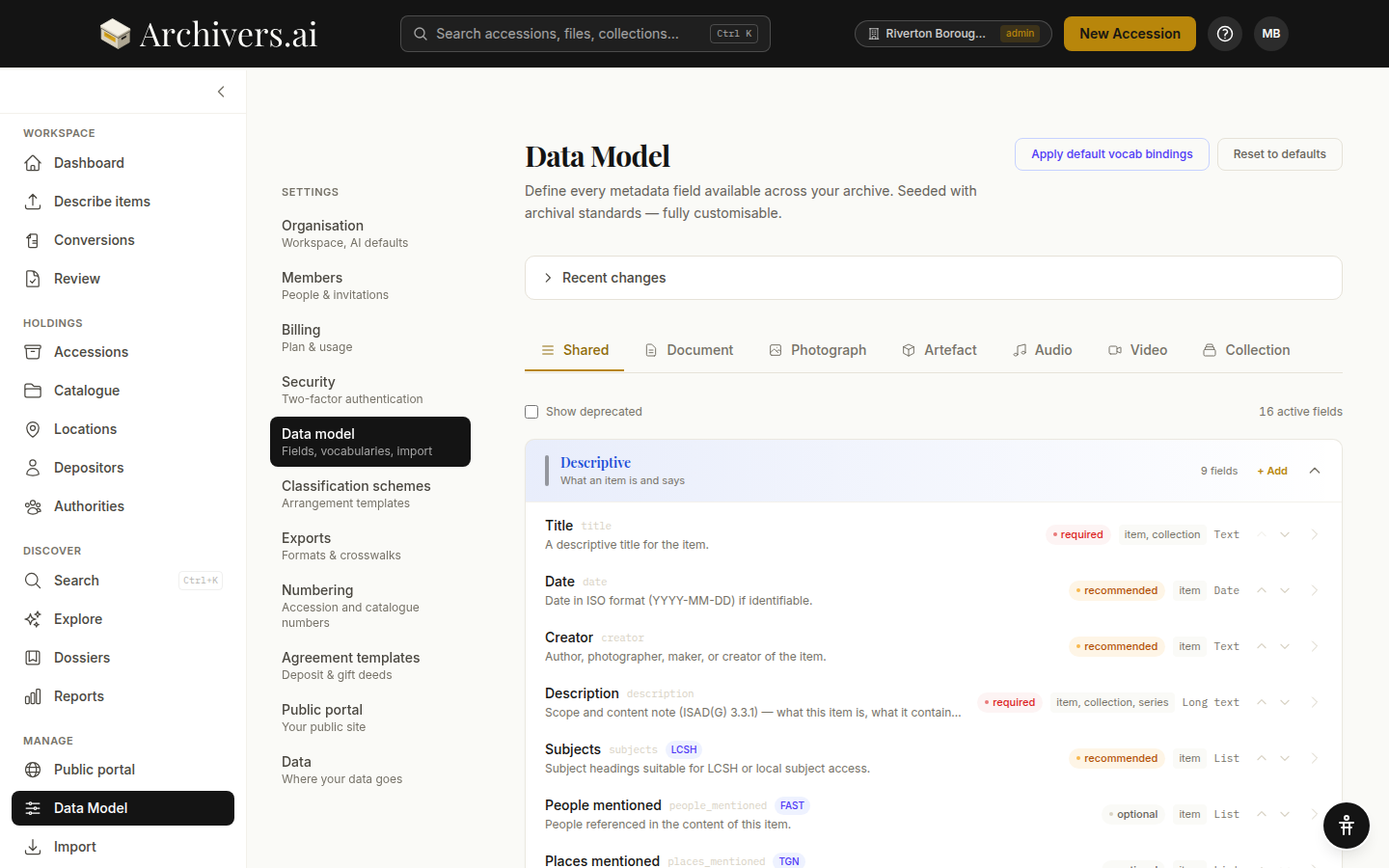 Data Model